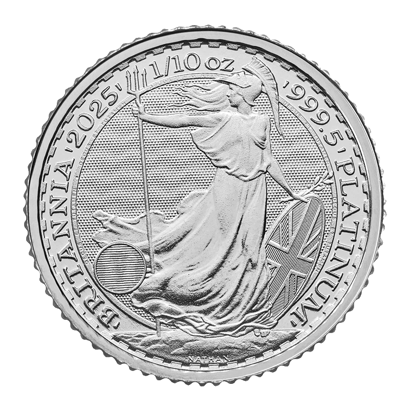 Buy 1/10th oz Platinum Britannia Coin (2025) | Price in